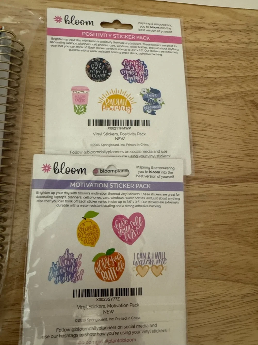 Bloom Floral Notes, Goals & To-Dos Spiral Notebook - Multicolor
